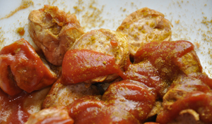 Currywurst ohne Darm - Bild 1 von 5